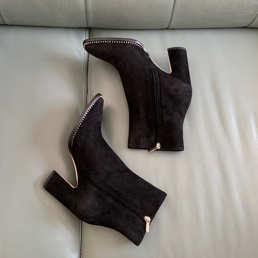 Jimmy Choo™  Crystal Trimmed Mavin 85 mmSuede Ankle Boots
